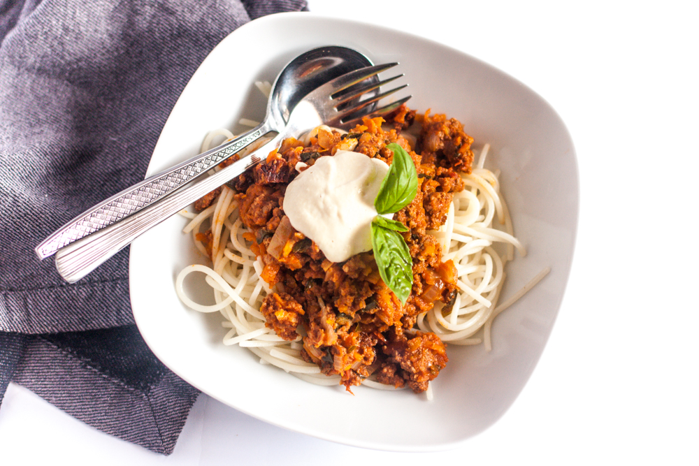 The Best Bolognese with Cashew Cream – Nourish & Inspire Me