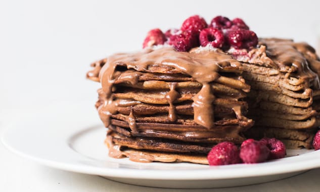 Decadent Buckwheat Chocolate Pancakes – NourishAndInspireMe