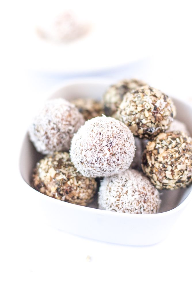 Salted Caramel Protein Balls {Guest Post} –  NourishAndInspireMe